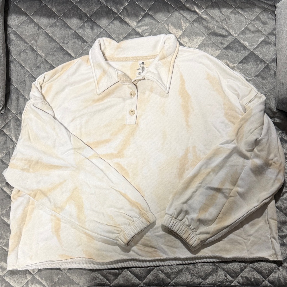 Secret Treasures Tie Dye Long Sleeve Tee